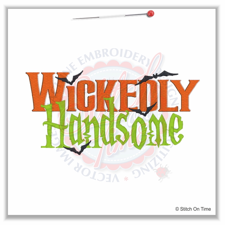 289 Halloween : Wickedly Handsome 5x7