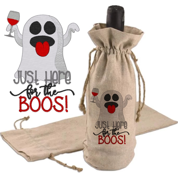 585 HALLOWEEN : Ghost Drinking Just Here For The Boos