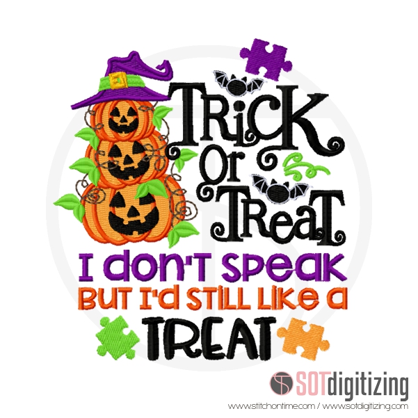 618 Halloween : Trick or Treat I Don't Speak