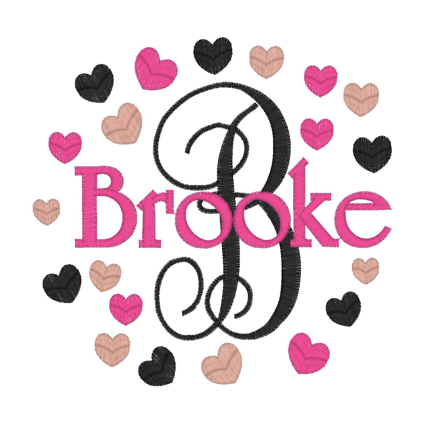 Letters (244) B Brooke 5x7