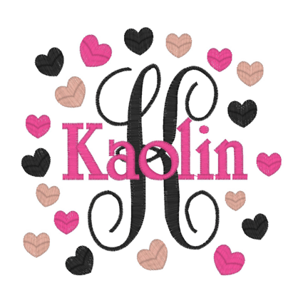 Letters (256) K Kaolin 5x7