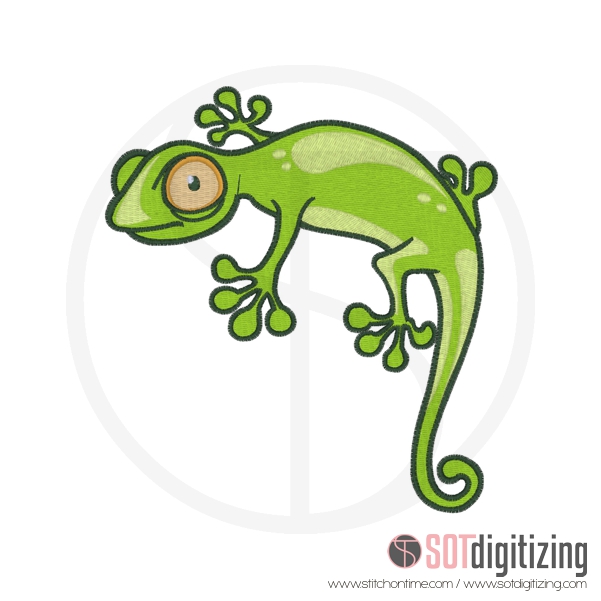 5 LIZARD : Green Lizard