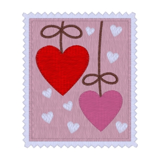 Love Letters (19) Love Stamp 4x4
