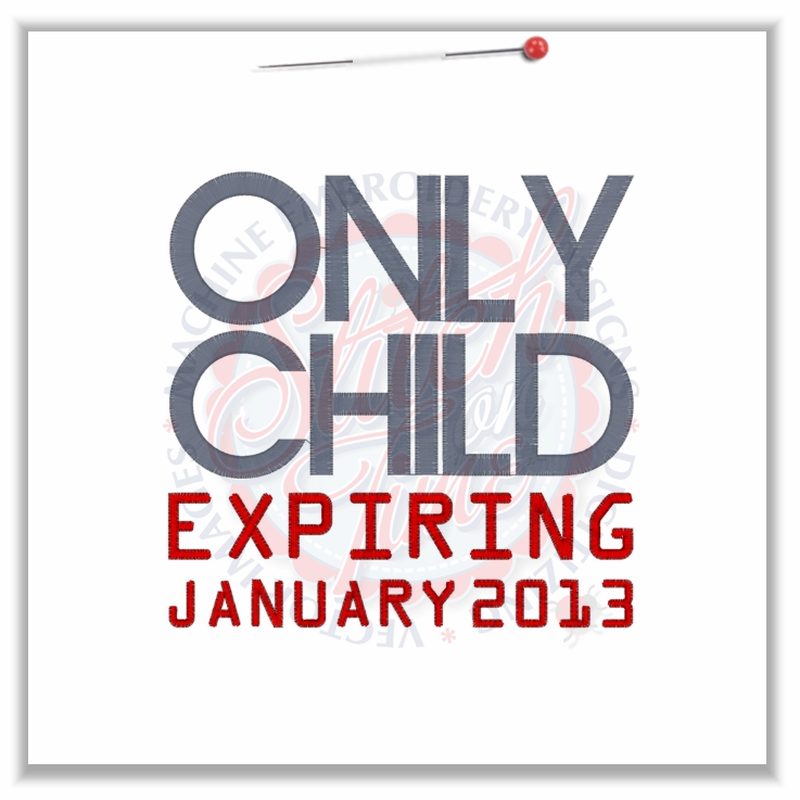 Only Child (2013) Made To Order 6x10