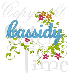 Paisley (9) Name Cassidy 4x4