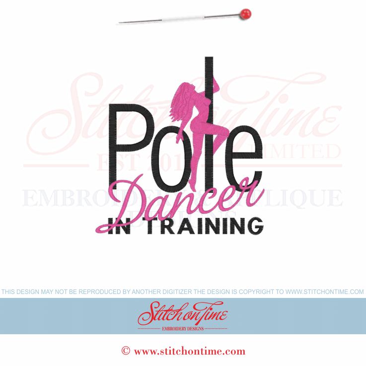 2 Pole Dance : Pole Dancer in Training 5x7