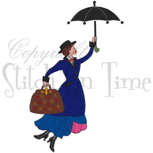 Practically Perfect (A3) Nanny Mary 5x7
