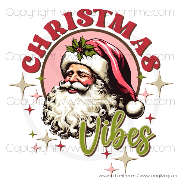 31 SANTA : Santa Christmas Vibes (Digital Image)