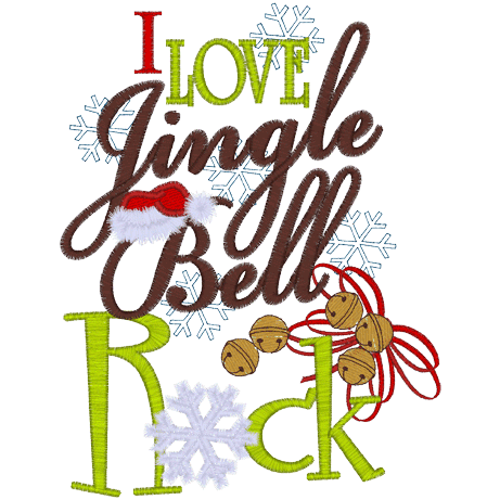 Sayings (A1122) Jingle Bell Rock 5x7