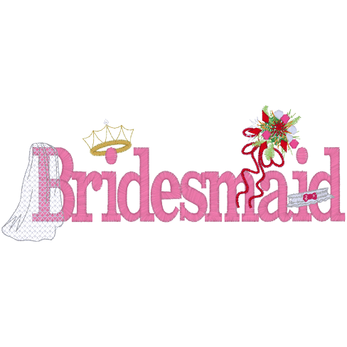 Sayings (A1209) Bridesmaid 5x7