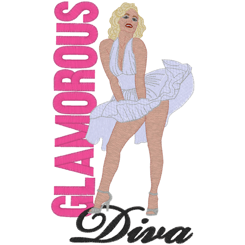 Sayings (A1231) Glamorous Diva