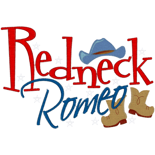 Sayings (A1390) Redneck Romeo 4x4