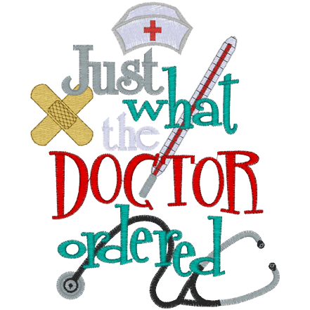Sayings (A1487) Doctor Ordered 5x7