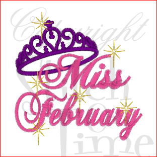 Sayings (1679) Miss February 4x4