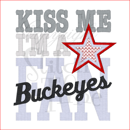 Sayings (1683) Buckeyes Fan 5x7