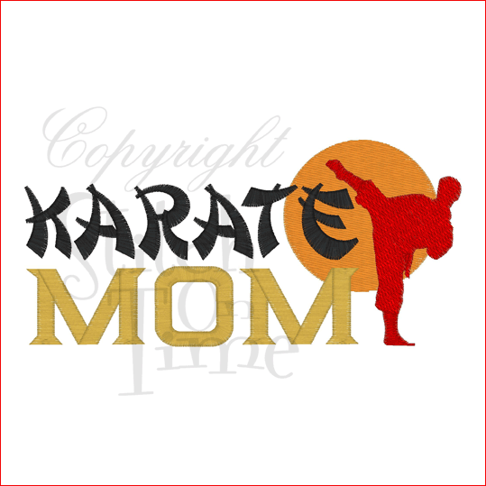 Sayings (1933) Karate Mom 5x7