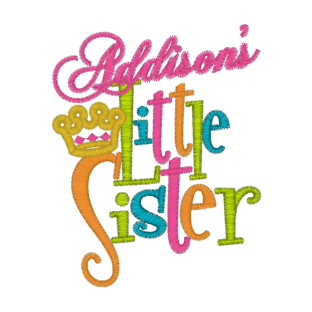 Sayings (2171) Addison Little Sister 4x4s