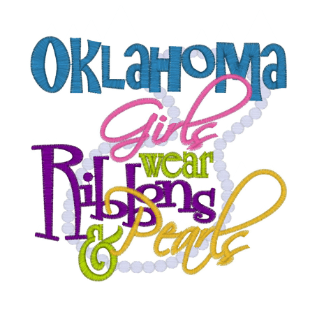 Sayings (2206) Oklahoma Girls 5x7
