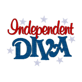 Sayings (2296) Independent Diva 4x4