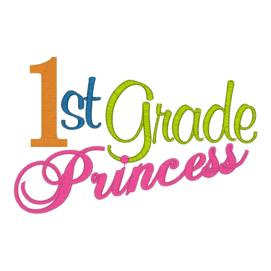 Sayings (2414) 1st Grade Princess 5x7