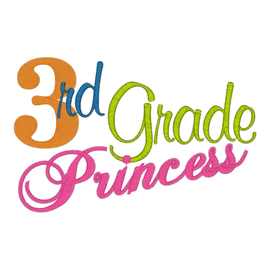 Sayings (2416) 3rd Grade Princess 5x7