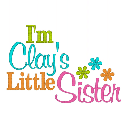 Sayings (2461) Little Sister 5x7