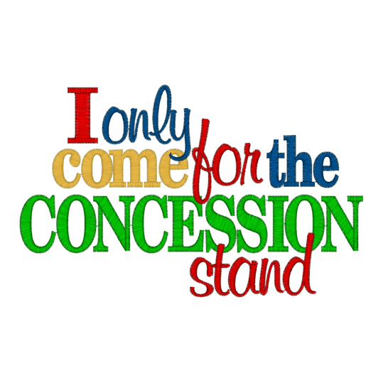 Sayings (2513) CONCESSION STAND 5x7