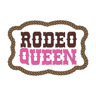 Sayings (2696) Rodeo Queen 4x4