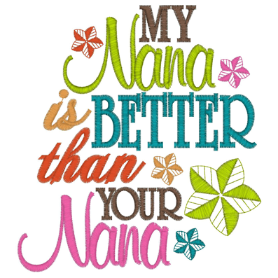 Sayings (2703) Better Nana 5x7