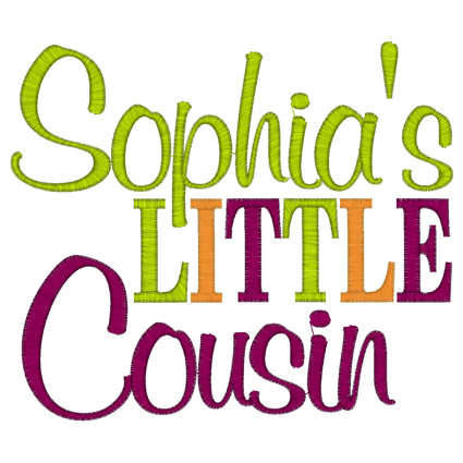 Sayings (2728) Little Cousin 5x7