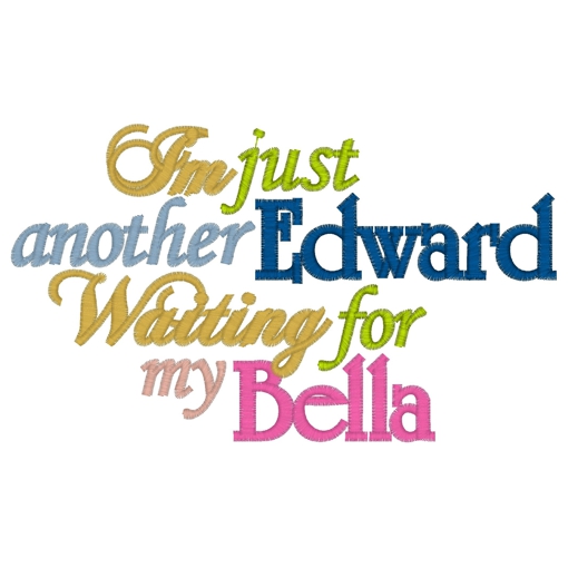 Sayings (3016) Edward & Bella 5x7