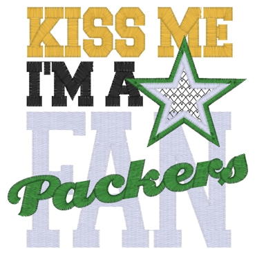 Sayings (3272) Packers Fan 5x7