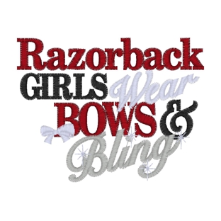 Sayings (3276) Razorback Girls 4x4