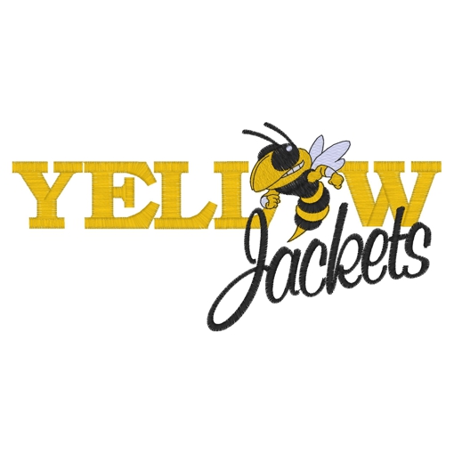 Sayings (3304) Yellow Jackets 5x7