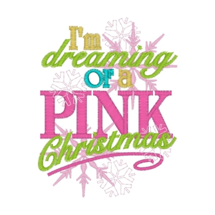 Sayings (3667) ... Pink Christmas 4x4