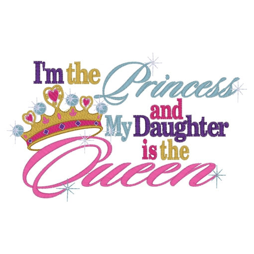 Sayings (3722) ..Princess Daughter Queen 5x7