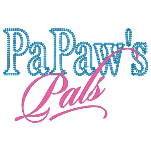 Sayings (3780) Papaws Pals Applique 5x7