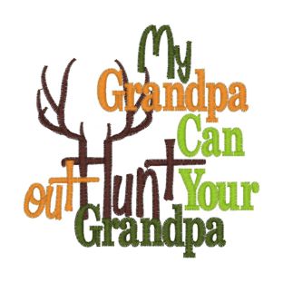 Sayings (3989) Out Hunt Grandpa 4x4