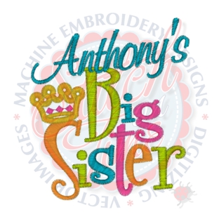 Sayings (4221) Anthony's Big Sister 4x4