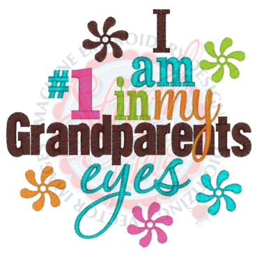 Sayings (4231) #1 In Grandparents Eyes 5x7