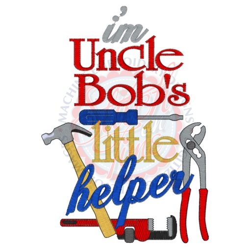 Sayings (4262) Uncle Bobs Little Helper 5x7