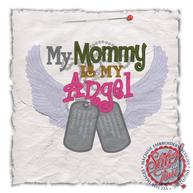 Sayings (4403) My Mommy Is My Angel 5x7