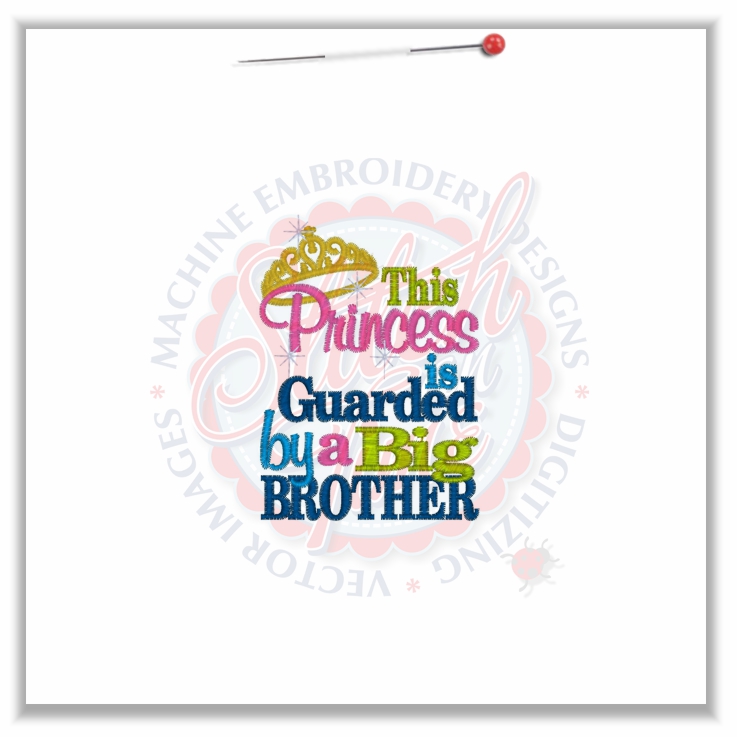 Sayings (4594) Princess Guarded By Big Brother 4x4