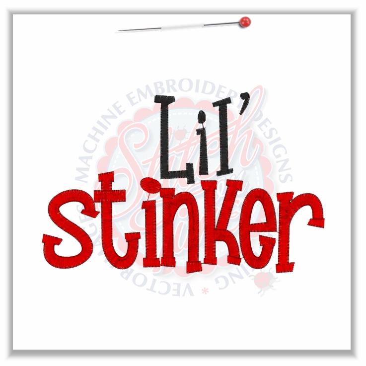 Sayings (4629) Lil' Stinker 4x4