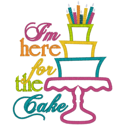 Sayings (A471) Cake Applique 5x7
