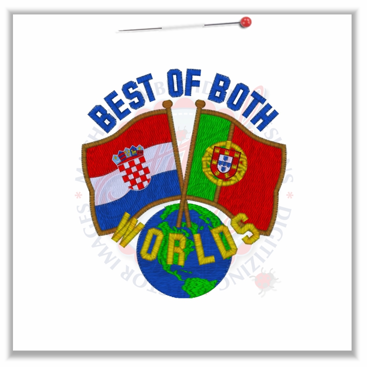 4859 Sayings : Best Of Both Worlds Croatia Portugal 4x4
