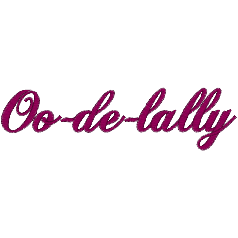Sayings (A502) Oo-de-lally 5x7