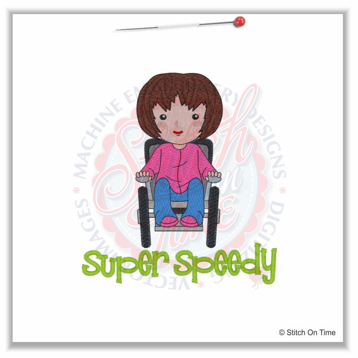 5100 Sayings : Girl In Wheelchair 5x7