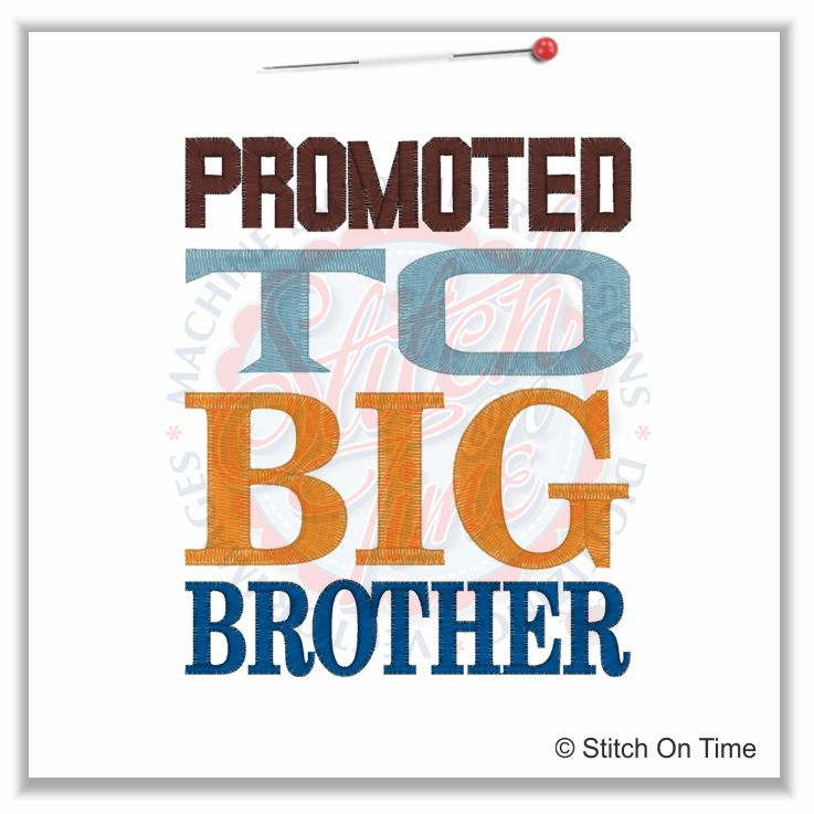 5125 Sayings : Promoted To Big Brother 5x7
