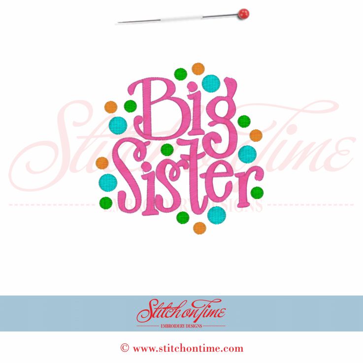 5335 Sayings : Big Sister 5x7